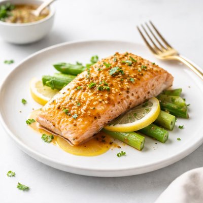 Image of Honey Mustard Microwave Salmon