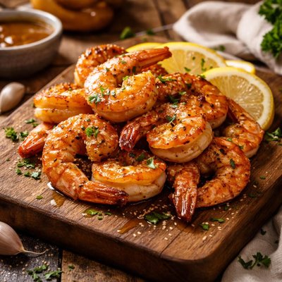 Image of Honey Mustard Soy Shrimp