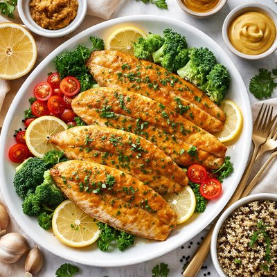 Image of Honey Mustard Tilapia