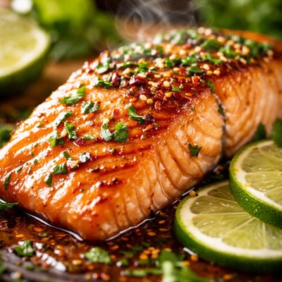 Image of Honey N Lime Glazed Salmon
