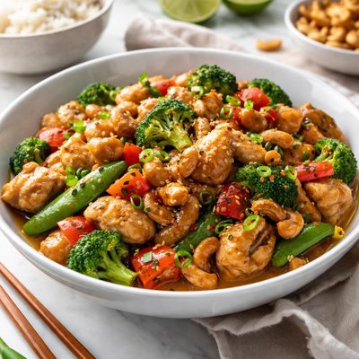 Image of Honey Nut Chicken Stir Fry