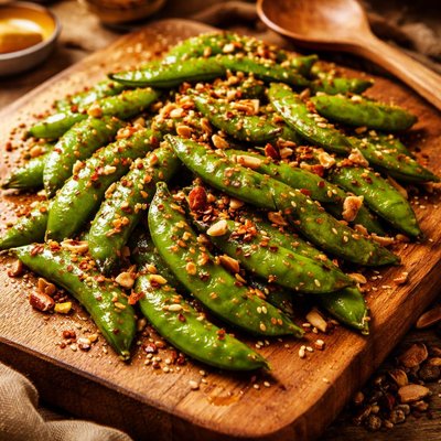 Image of Honey Nut Snap Peas