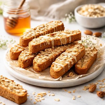 Image of Honey Oat Biscotti