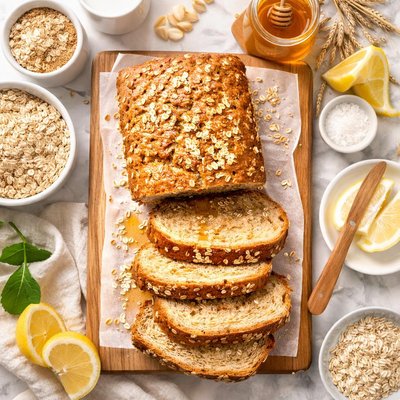Image of Honey Oats Quick Bread
