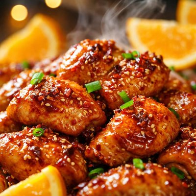 Image of Honey Orange Glazed Chicken