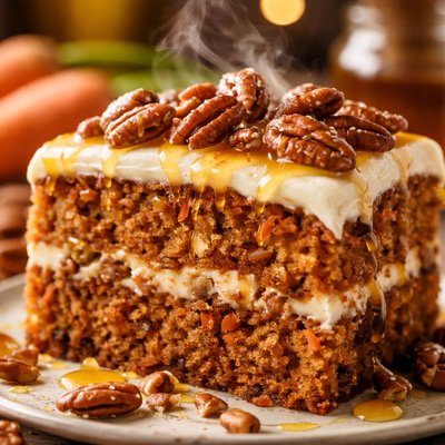 Image of Honey Pecan Carrot Cake