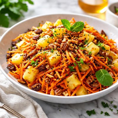 Image of Honey Pineapple Carrot Salad