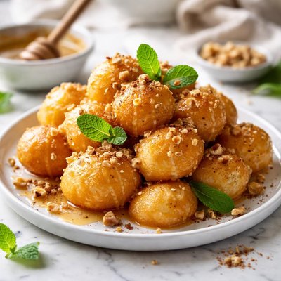 Image of Honey Puffs Greek Loukoumades