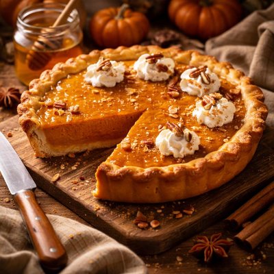 Image of Honey Pumpkin Pie