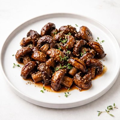 Image of Honey Roasted Balsamic Mushrooms