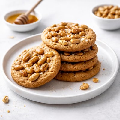 Image of Honey Roasted Peanut Cookies