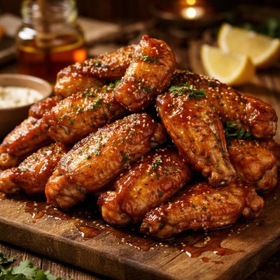 Image of Honey Sauced Chicken Wings