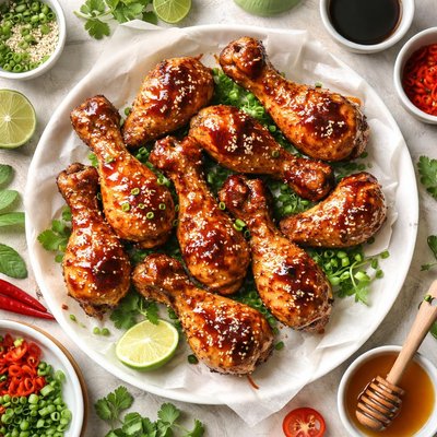 Image of Honey Soy Chicken Drumsticks