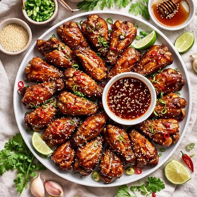 Image of Honey Soy Chicken Wings