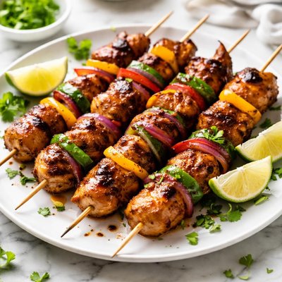 Image of Honey Spice Chicken Kabobs