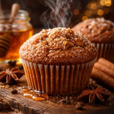 Image of Honey Spiced Muffins