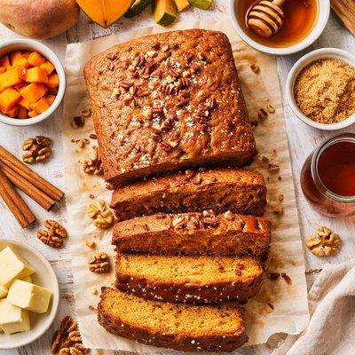 Image of Honey Sweet Potato or Pumpkin Bread