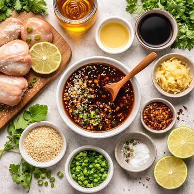 Image of Honey Teriyaki Marinade for Bbq Chicken