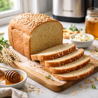 Image of Honey Wheat Bread for Zojirushi Bread Machine