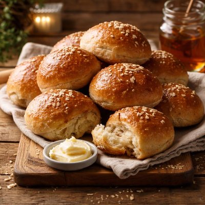 Image of Honey Wheat Rolls