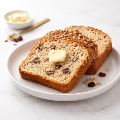 Image of Honey Wheat Sunflower and Raisin Bread Bread Machine