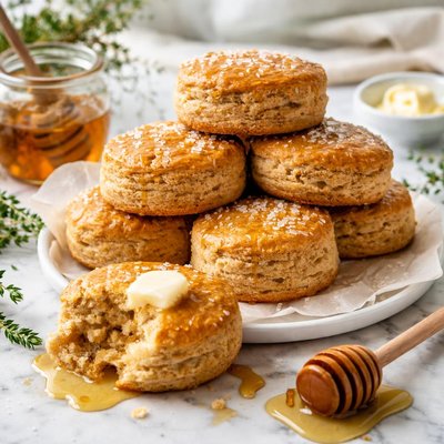Image of Honey Whole Wheat Biscuits