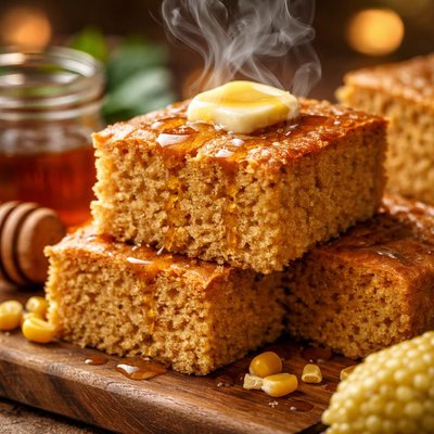 Image of Honey Whole Wheat Cornbread