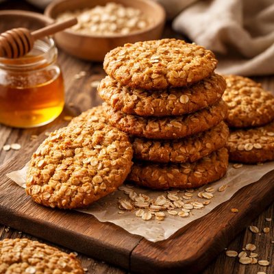 Image of Honey Whole Wheat Oatmeal Cookies