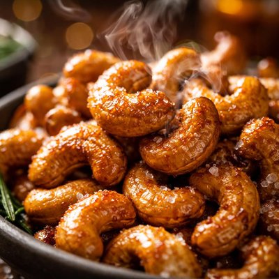 Image of Honeyed Cashews with Kosher Salt