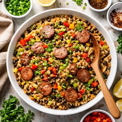 Image of Hoppin John with Sausage