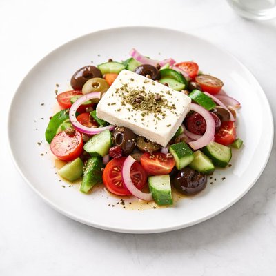 Image of Horiatiki Greek Villagers Salad