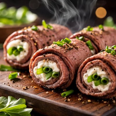 Image of Horseradish Beef Roll Ups