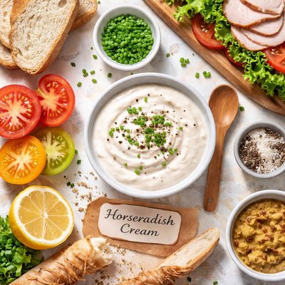 Image of Horseradish Cream for Sandwiches