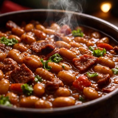 Image of Hot and Smoky Baked Beans
