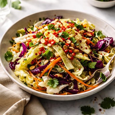 Image of Hot and Sour Cabbage Salad