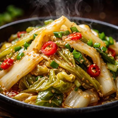 Image of Hot and Sour Chinese Cabbage