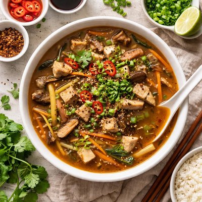 Image of Hot and Sour Pork Soup