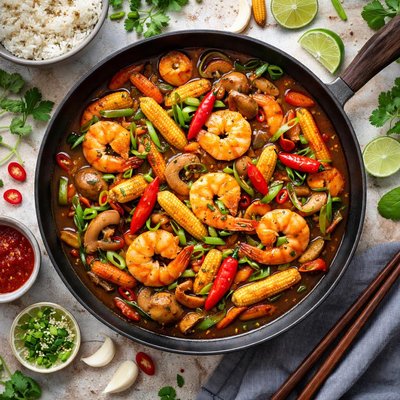 Image of Hot and Sour Sauce Stir Fry