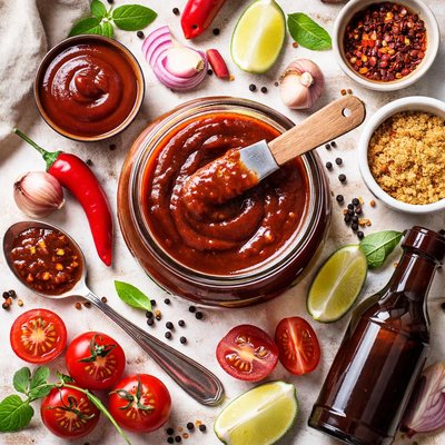 Image of Hot and Spicy Bbq Sauce