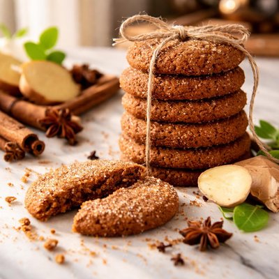 Image of Hot and Spicy Gingersnaps