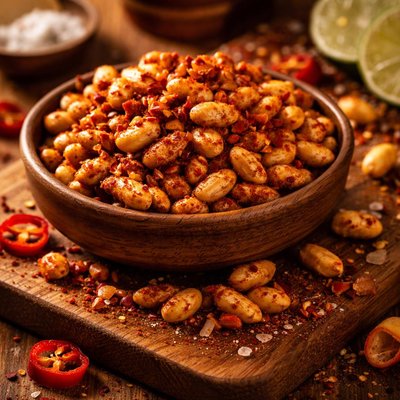 Image of Hot and Spicy Peanuts