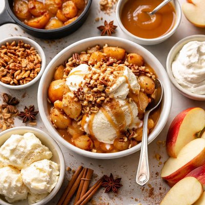 Image of Hot Apple Sundae