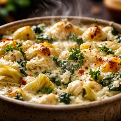 Image of Hot Artichoke and Goat Cheese Dip