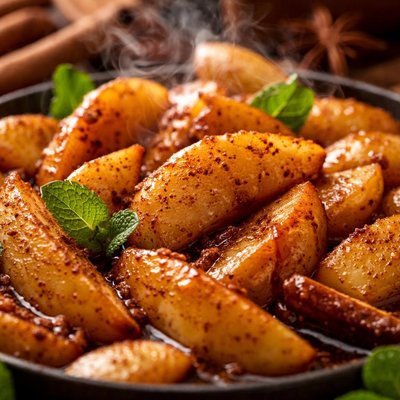 Image of Hot Baked Cinnamon Apples