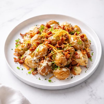Image of Hot Baked Potato Salad