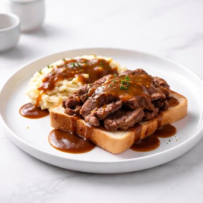 Image of Hot Beef Sandwich