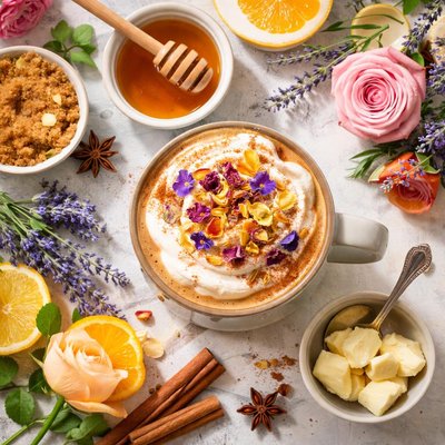 Image of Hot Buttered Bouquet Coffee