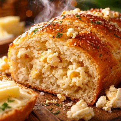 Image of Hot Buttered Popcorn Bread