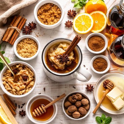 Image of Hot Buttered Rum W Brandy Batter