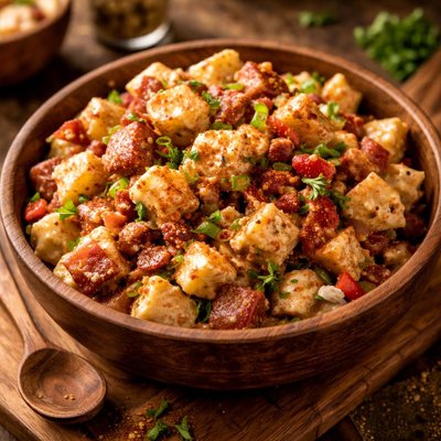 Image of Hot Cajun Potato Salad